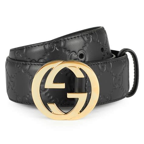 gucci embossed interlocking g belt|Gucci belt with tiger buckle.